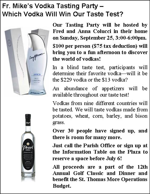 Vodka Tasting Party